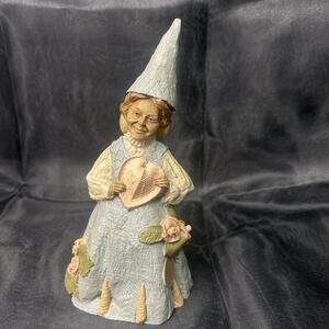 Vtg 1987 Tom Clark Cairn Studio Gnome Figurine #53 "Dee-Lovely" Retired